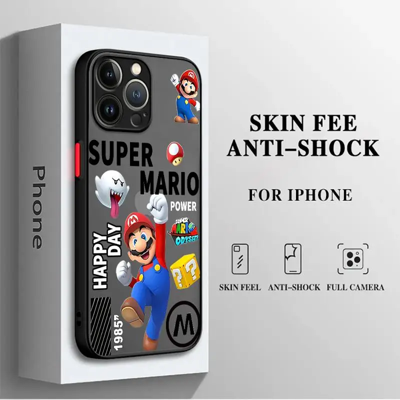 phone cases for Apple iPhone 11 16 case 8 14 12 Pro 15 7 8Plus 13 Mini XS X XR Luxury fundas Cover Anime Game Super Repairman