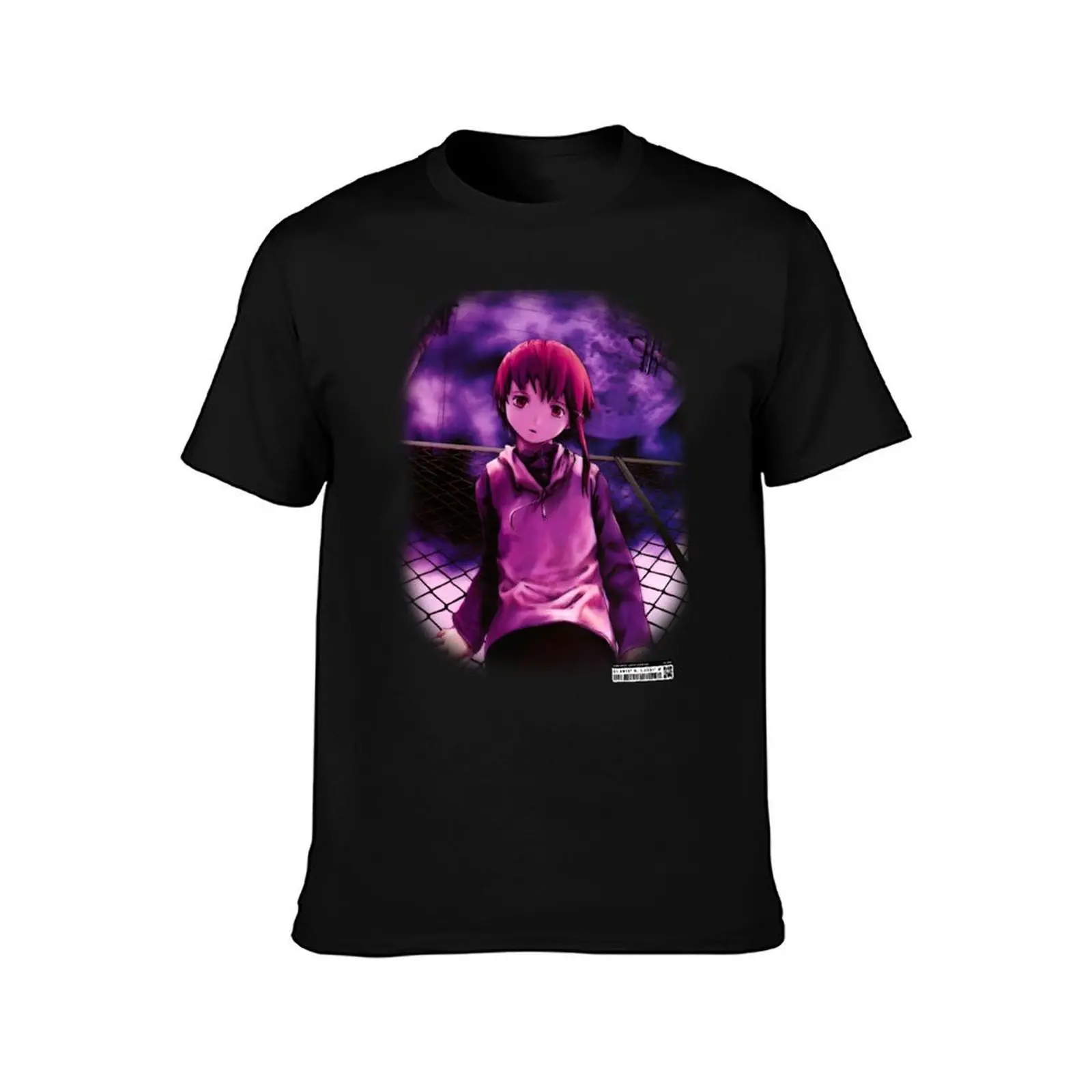 Serial Experiment Lain T-Shirt man t shirt cotton high quality cotton t shirt pack t shirts designer T-Shirt