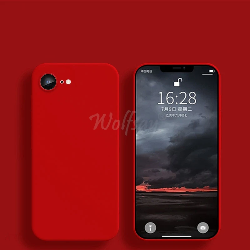 Für iPhone 17 E Hülle Flüssigsilikon Einfarbiger Gummi Für iPhone 17 E Hülle TPU Sturzschutz-Schutzhülle Für iPhone 17e 16e Hülle – Detail 14