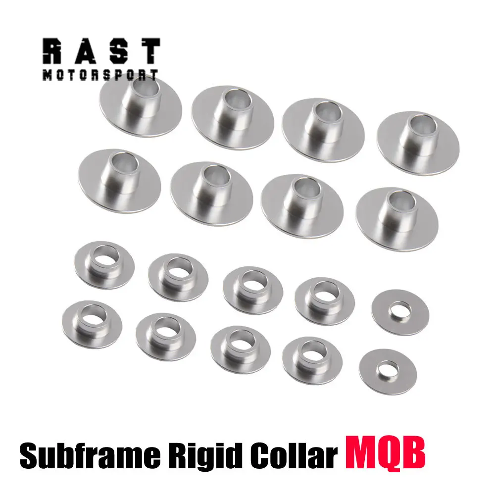 

For VW Golf 7 Passat Audi S3 SEAT Leon Skoda Octavia Aluminum MQB Subframe LOCKUP ALIGNMENT KIT Rigid Collar Bushing set
