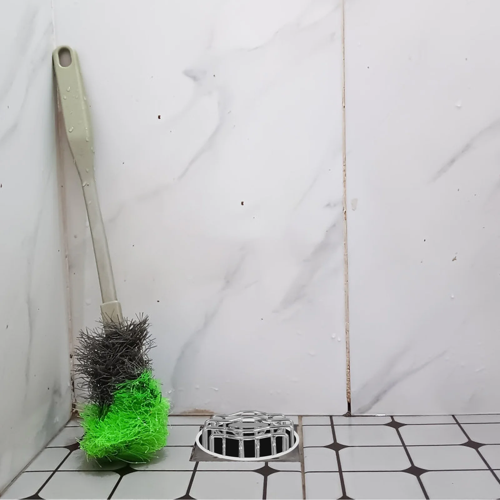 

Round Drain Cover Stainless Steel Floor Drain Filter for Bathroom Shower High Efficiency Filtration Prevents Clogs Simple