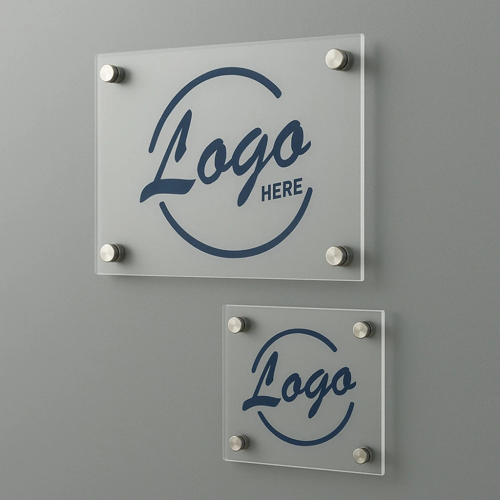 

Индивидуальная акриловая деловая табличка с номером дома, ваш логотип, персонализированная адресная вывеска, дверная табличка