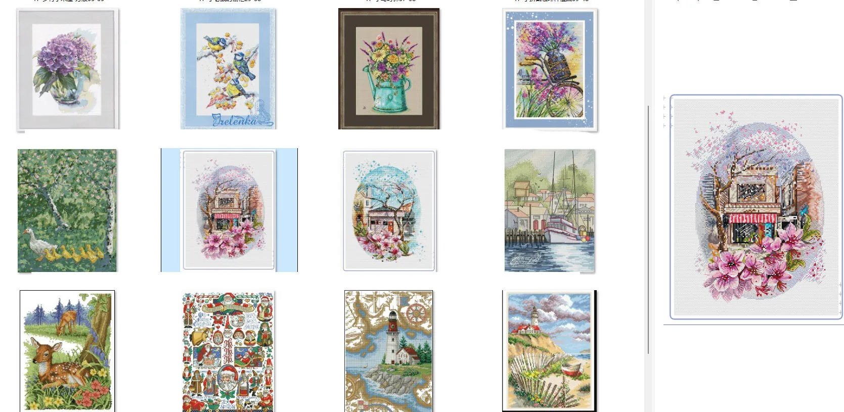 

Top Quality Lovely Counted Cross Stitch Kit Cross Stitch Set Cotton Embroidery Kits Color Hydrangea Vase 2-39-47