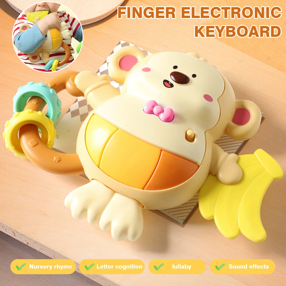 Early Education Monkey Mini Piano Natural Sound Quality Piano Plaything For Children