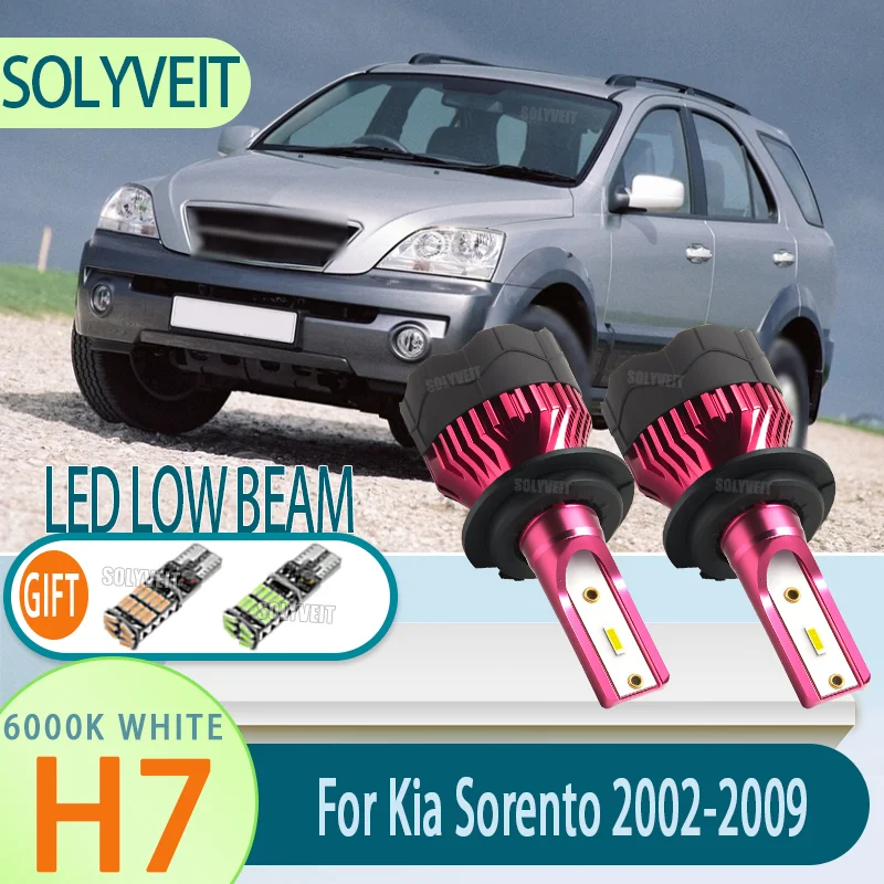 

Simplify Your Car Light Upgrade with Our 6000k H7 LED Low Beam Plug For Kia Sorento 2002 2003 2004 2005 2006 2007 2008 2009