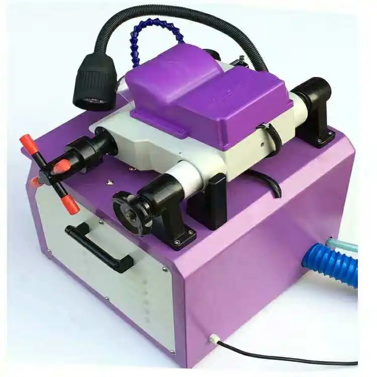 Setting machine Bead jade, wheel grinding disc Small desktop water mill Turquoise processing tool