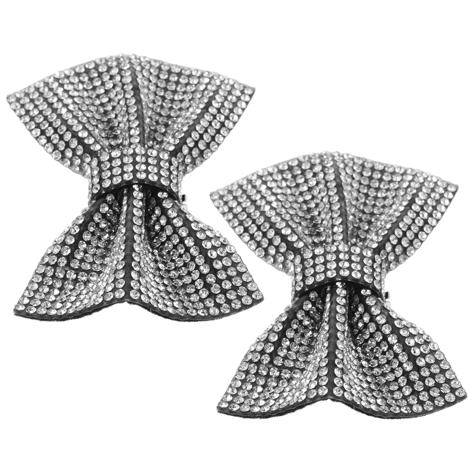 

1 Pair Rhinestone Shoe Flower Crystal Clips High Heel Decorative Buckles Removable Embellishments Shoe Jewelry Wedding Party