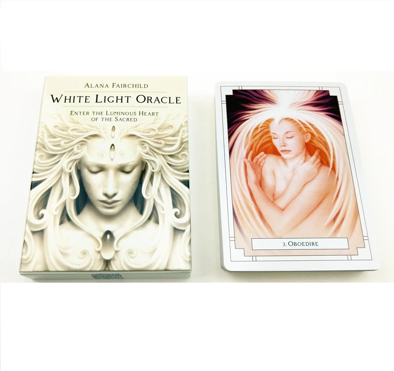 Tarot Deck Full English Oracle Cards For White Light  Waite Alice Series Tarot Cards Board Games for personal use