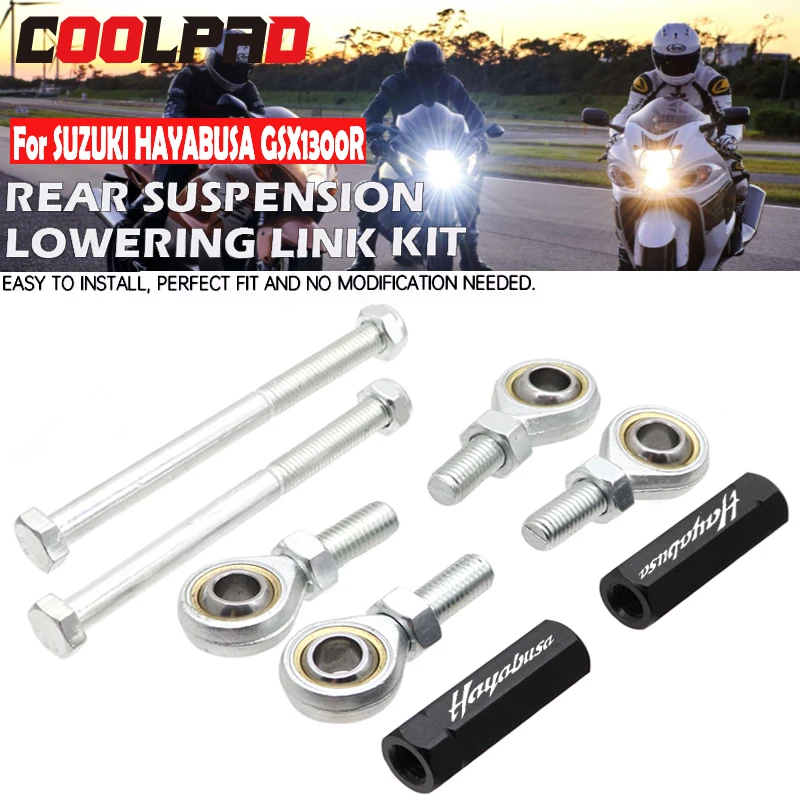 

Lowering Links Kit For SUZUKI GSX1300R HAYABUSA 1999-2020 GSX 1300R Motorcycle Rear Cushion Lever Suspension Linkage Drop Link