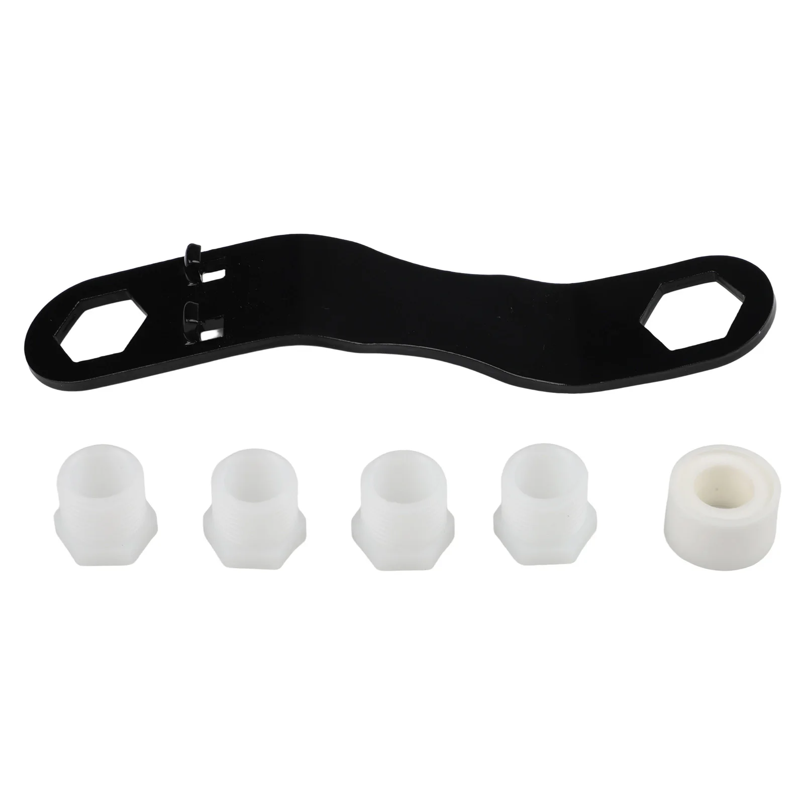 طقم صيانة بتصميم بزاوية ومفتاح ربط ومجموعة صمامات استنزاف 12 صمامات بديلة NPT حزمة صيانة شاملة #6