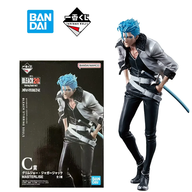 Bandai Ichiban Lorghet Prêmio C Grimmjow Jaegerjaques Masterlise Bleach Stirring Souls Vol.1 Figura de ação original modelo brinquedo presente