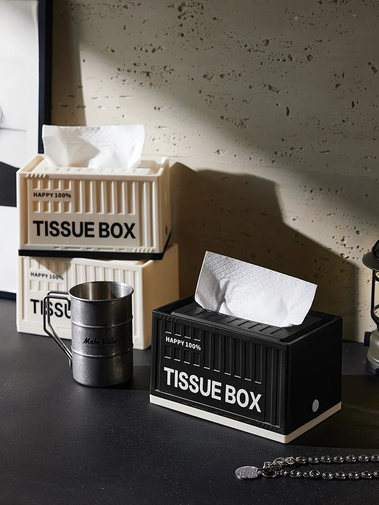 

Elegant Luxury Tissue Box | Creative Wall-Mounted & Desk-Top Design | Perfect for Living Room, Coffee Table, and Home Decor