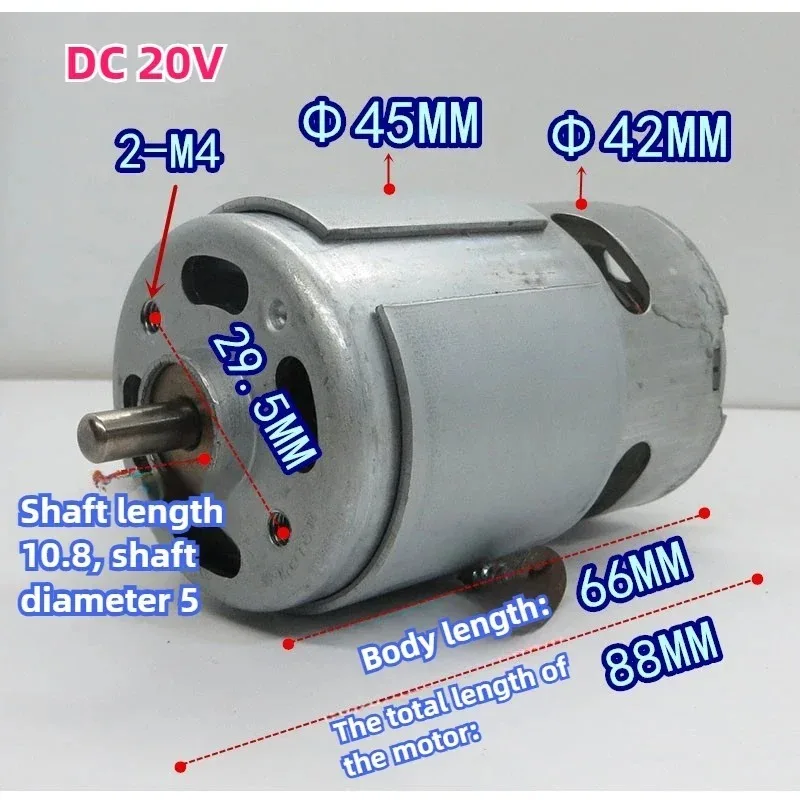 高出力、厚型カーボンブラシ、775高速モーター、16V/18 - Power Tools In Electrical のレビューと価格