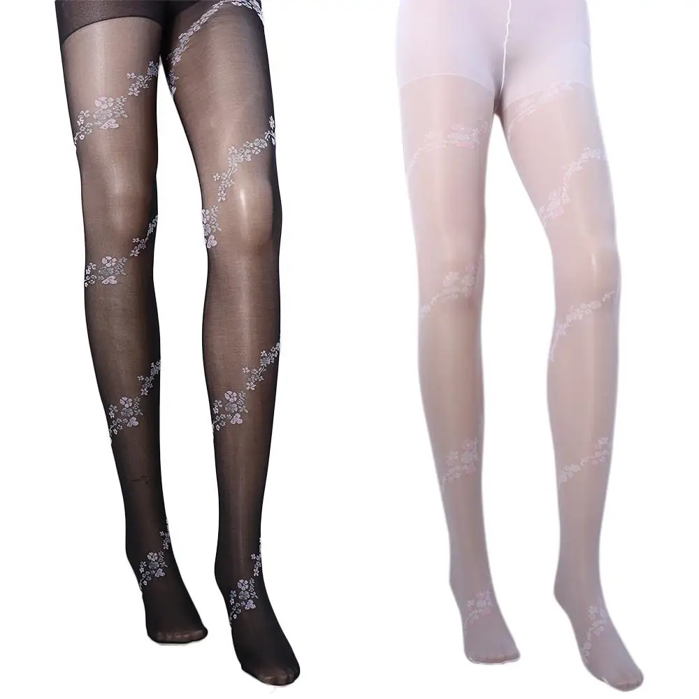 

Trendy Sweet JK Lolita Y2k For Women Spring Japanese Style Female Hosiery Women Stockings Mesh Tights Rose Flower Pantyhose