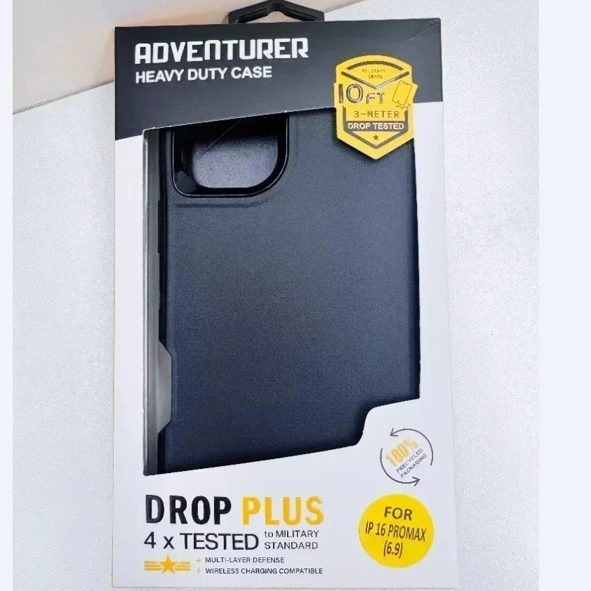 Original Heavy Duty Rugged Defender Case for IPhone17 Pro Max 16 15 14 13 12 11 Ott-box Military Grade Anti-Drop Protect Cover