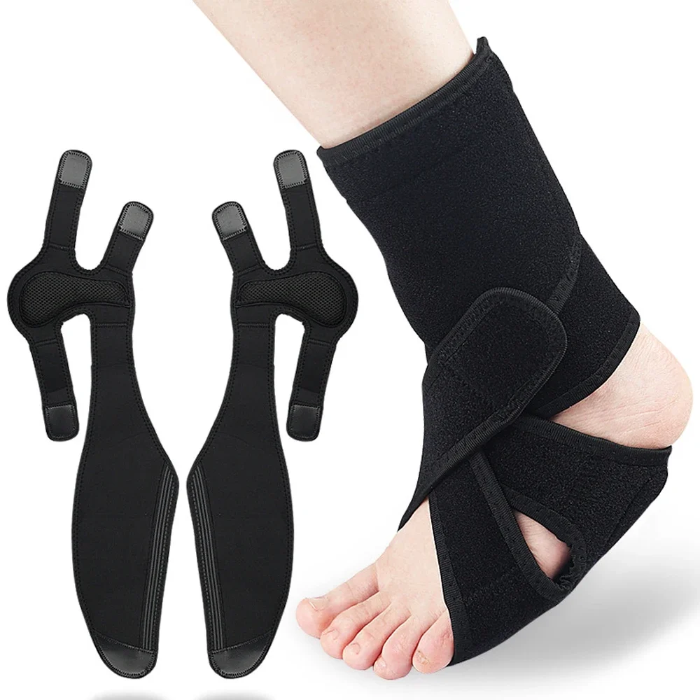 1 قطعة دعامة القدم المقطرة مع دعم القوس ، دعامة الكاحل AFO للمشي ، عدم استقرار الأطراف السفلية بواسطة قطرة القدم ، إصابة الحبل العمود الفقري