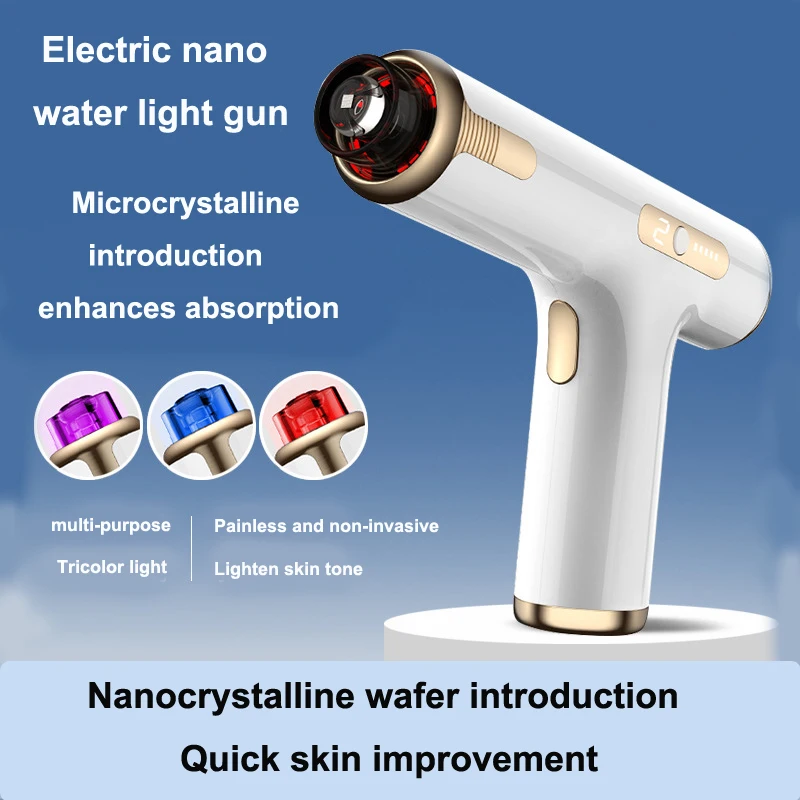 Skin Rejuvenation Tightening Devices Facial skin rejuvenation instrument Red Blue Light Therapy Face Mesotherapy Lifting