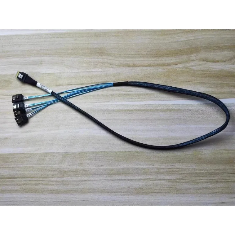 

Новый тонкий SAS 4.0 SFF-8654 4I 38-контактный к 4*SATA3.0 7-контактный кабель для подключения данных жесткого диска