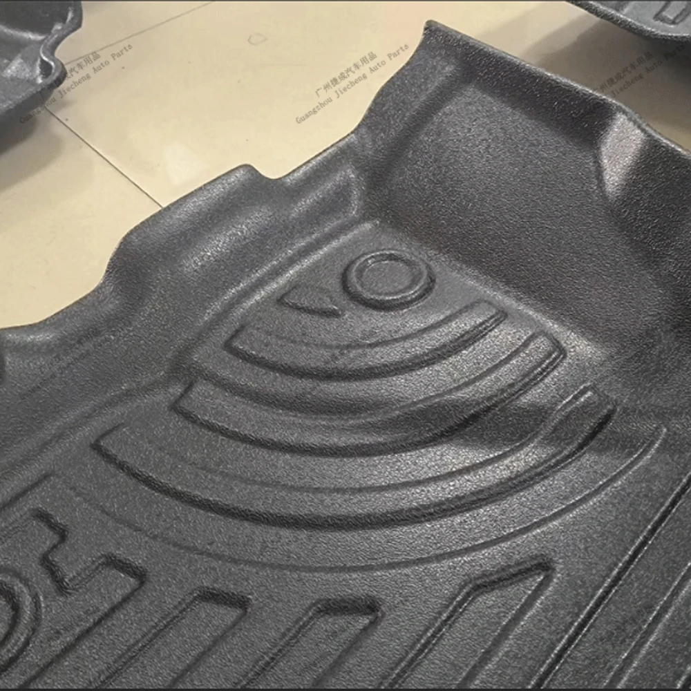 Car Floor Mats Waterproof Carpet for Ranger T6 T7 T8 Wildtrak Raptor XL XLT 2012-2017 2018-2021 Double Cab Car Interior Parts PE view 6
