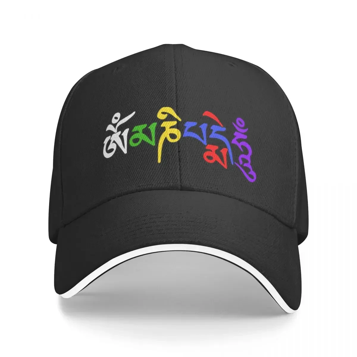 OM MANI PADME HUM Baseball Cap Golf Hat Luxury Man Hat Trucker Hats For Men Women's