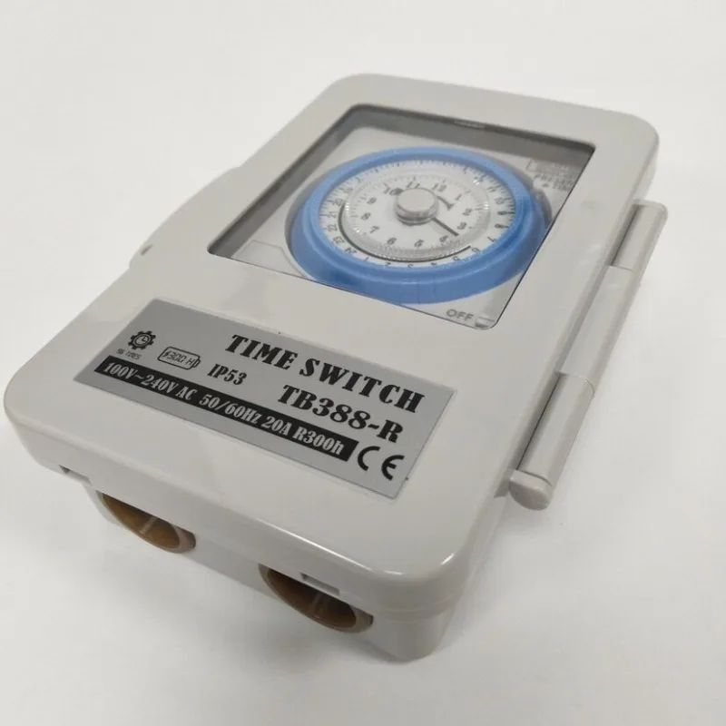 TB388R mechanical timer, minimum timing 15 minutes time control switch with battery