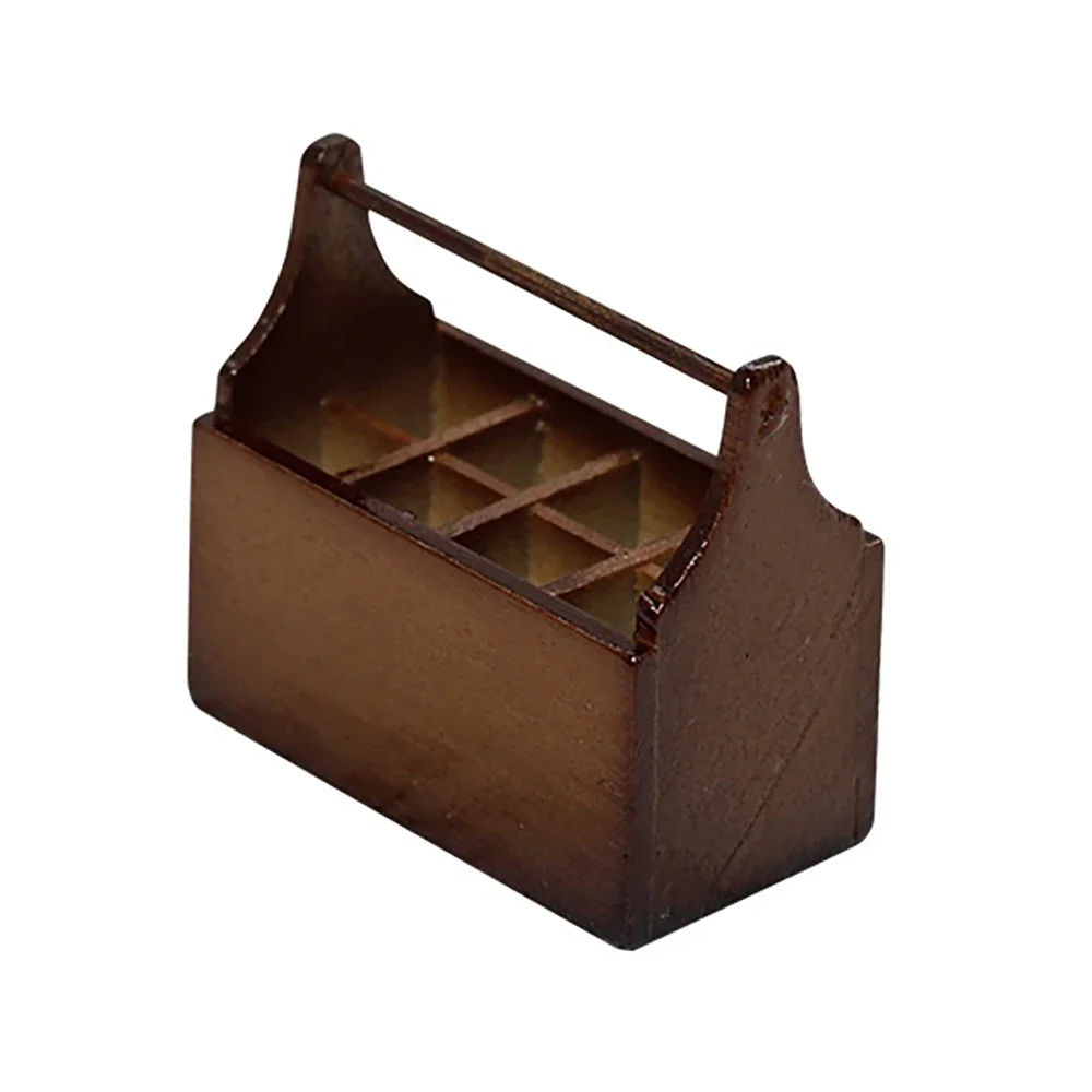 1Pcs 1/12 Dollhouse Miniature Accessories Mini Resin Tool Case Storage Box Model  for Doll House Decoration ob11
