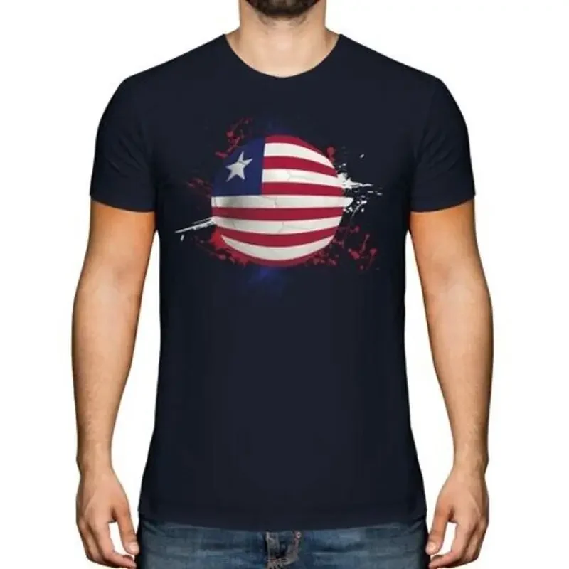 

Liberia Fußball Herren T-Shirt Geschenk Weltmeisterschaft Sport