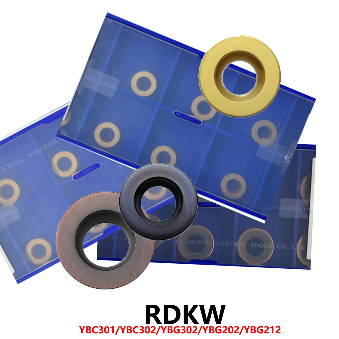 

Original RDKW RDKW0803 Carbide Inserts RDKW0803MO RDKW1204MO RDKW2006MO RDKW1605MO RDKW10T3MO YBG202 YBC301 CNC Tools Blades