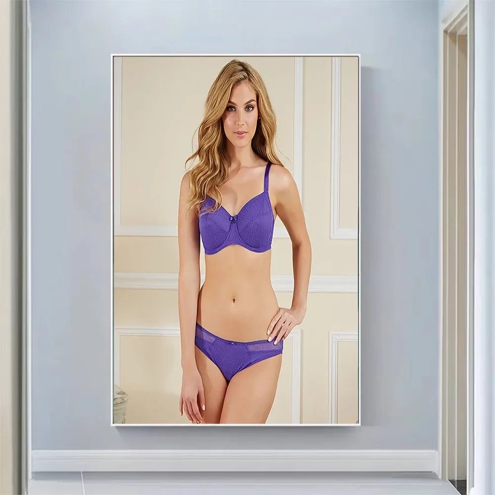 Silk Cloth Wall Poster Erin Alice Art Home Decoration Gift