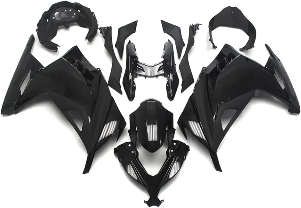 

ABS Plastic Glossy Black Injection Fairing Kit Fit For Kawasaki EX300R Ninja 300 2013 2014 2015 2016 2017 Motorcycle Fairings Bo