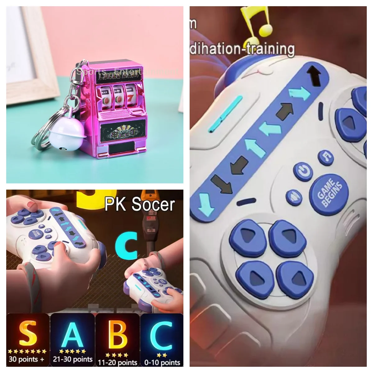 High-Speed Press & Flash Interaction Challenge Sensory Toy for Kids