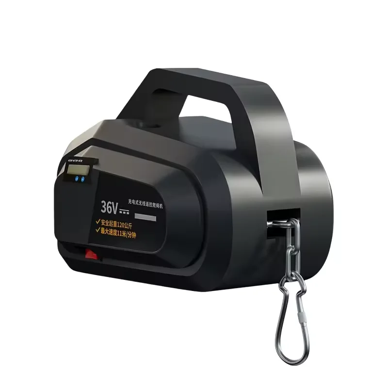

JIN YANG HU 300KG 36V Battery Powered Ascender Electric Lifting Rope Climbing Machine With Wireless Remote Control