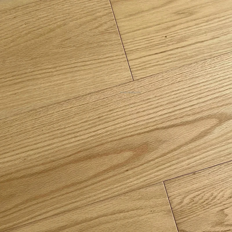 Versione personalizzata Pavimento ampio Pavimento interno ecologico in rovere bianco Legno