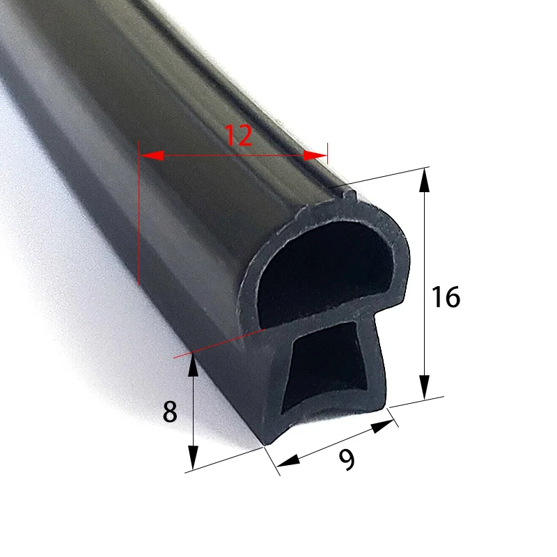 7003 Uncut Heat Resistant Silicone Rubber Seal Strip By Meter Commercial Oven Food Steamer Cabinet Door Gasket Replacement