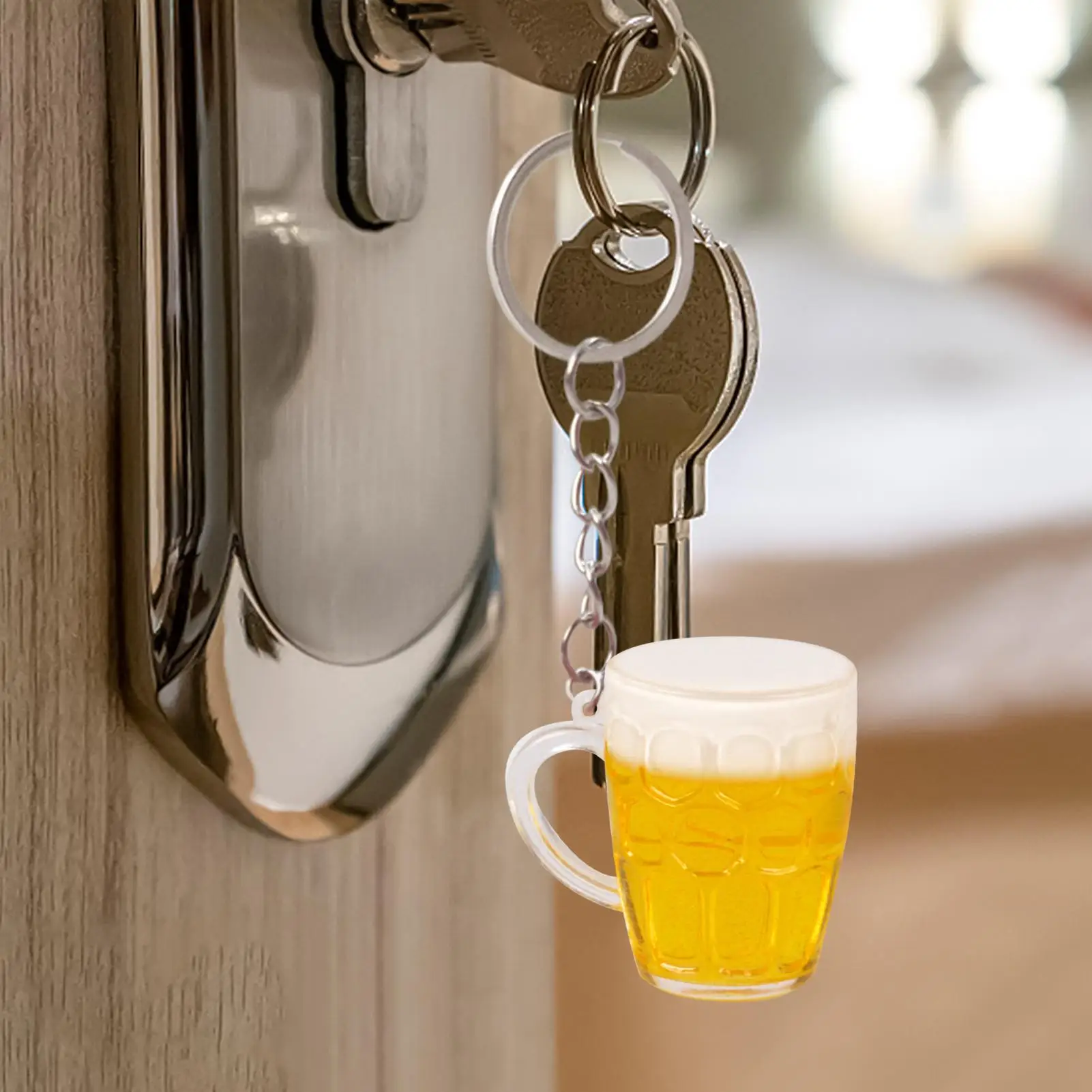 

Beer Can Key Chain Car Key Holder Simulation Decoration Aesthetic Backpack Purse Bag Keychain For Men Accessory Daily Travel