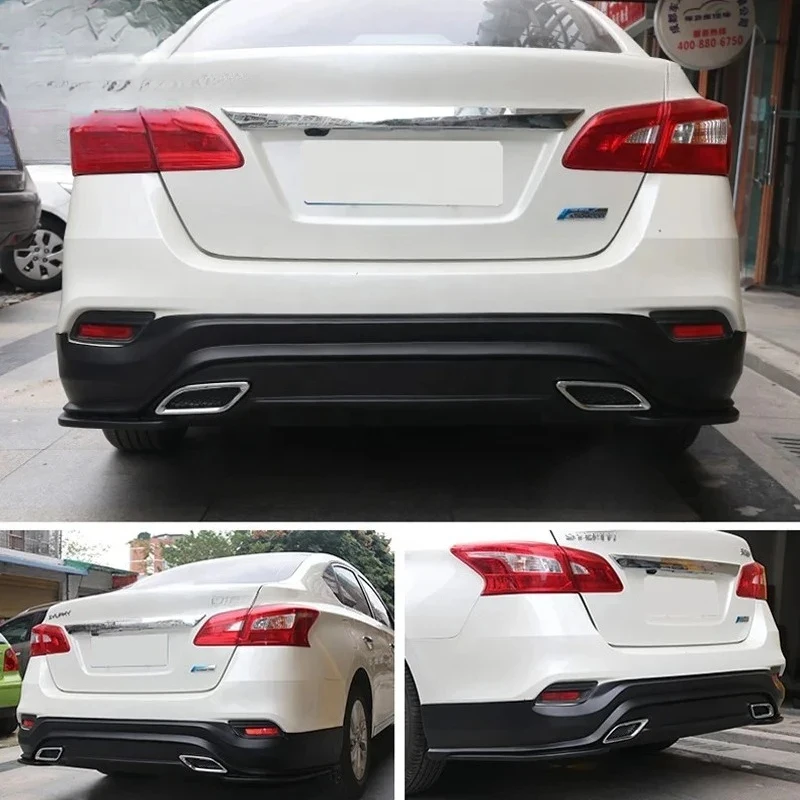 High Quality Car Body Kit  for  Sylphy 2012-2021 Upgrade Sports Style Front Lip Rear Lip Side Skirts