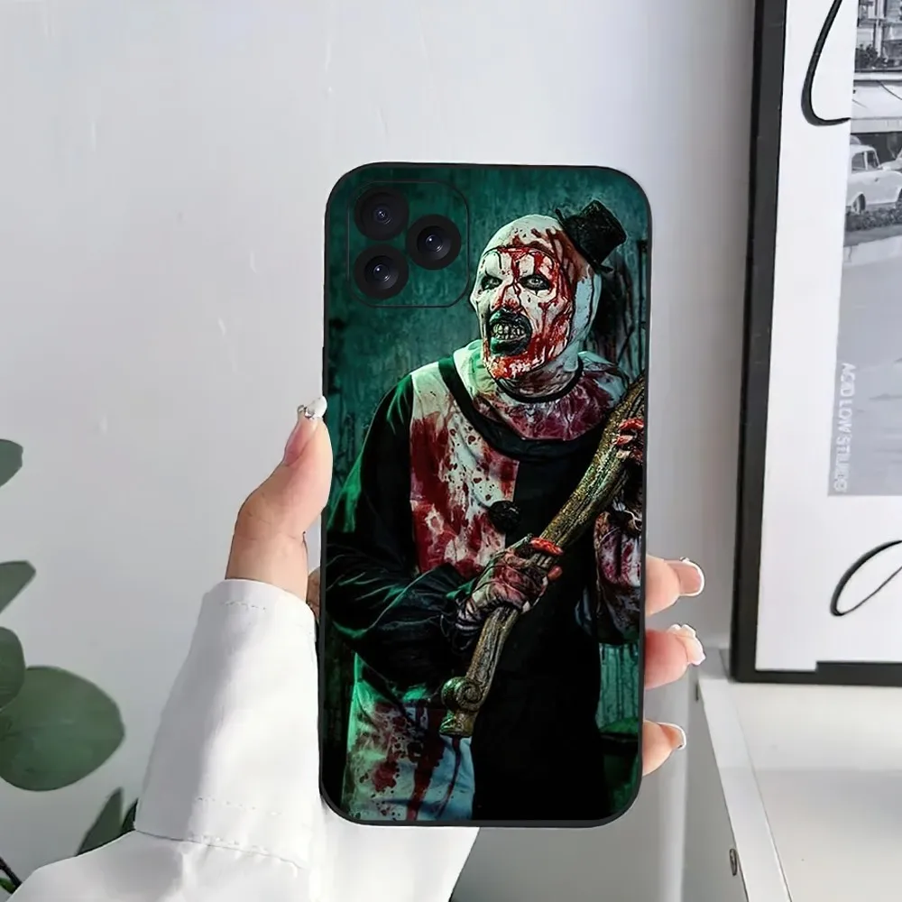 Movie Terrifier Phone Case For iPhone 15 14 13 12 11 8 Mini Xr Xs X Xsmax Pro Max Plus Shell