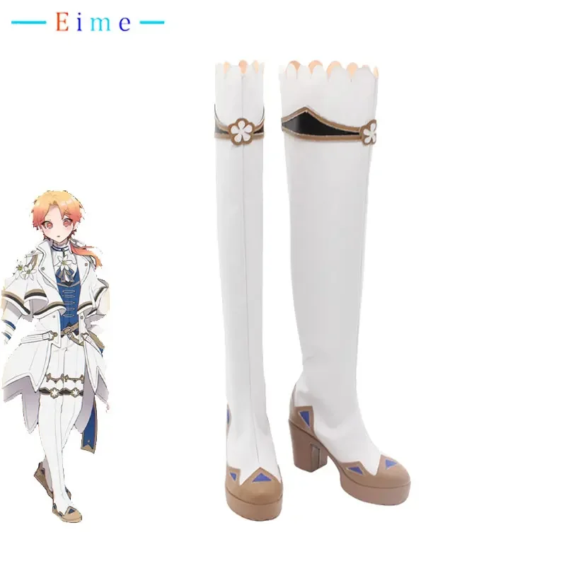 

Tenma Tsukasa Cosplay Shoes Game Project Sekai Colorful Stage Cosplay Prop Halloween Carnival Boots PU Leather Shoes Custom Made