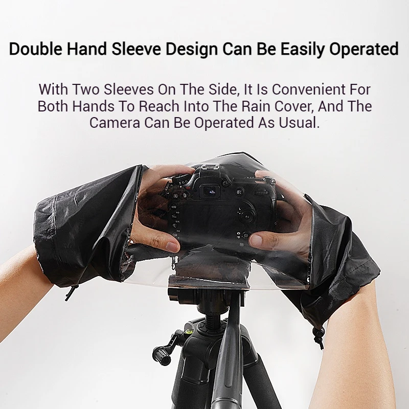 Camera Outdoor Photography Rain Cover Proof Waterproof Protective Cover DSLR Dust CoverRainy Photography Tool Suitable for Canon