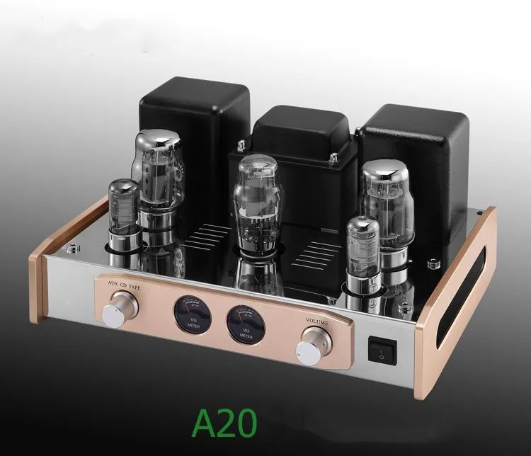 

Sent From Europe Boyuu A20 18W*2 KT88 Vacuum Tube amp Single-end Class A HiFi Audio Rectifier Intergrated Amplifier