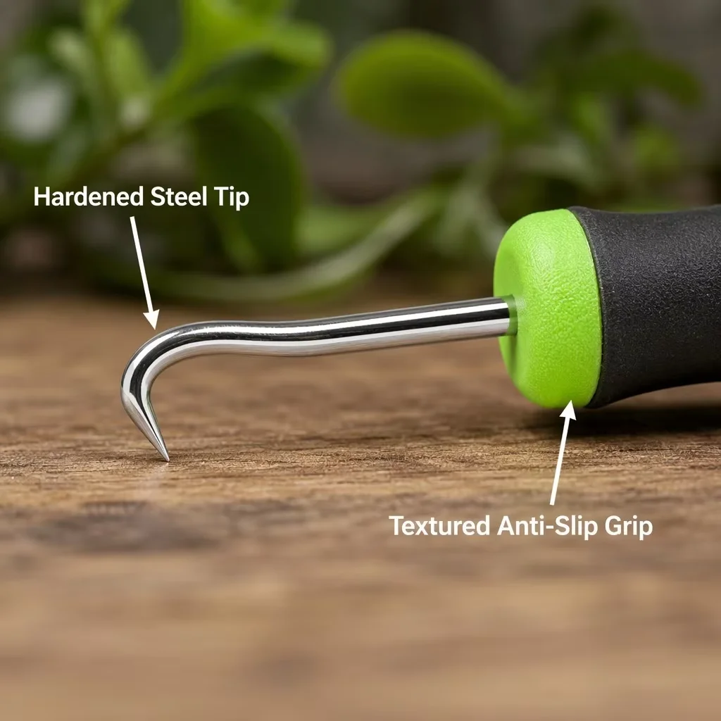 Ground anchor hook grass cloth U-shaped ground anchor pick-up tool galvanized ground anchor hook