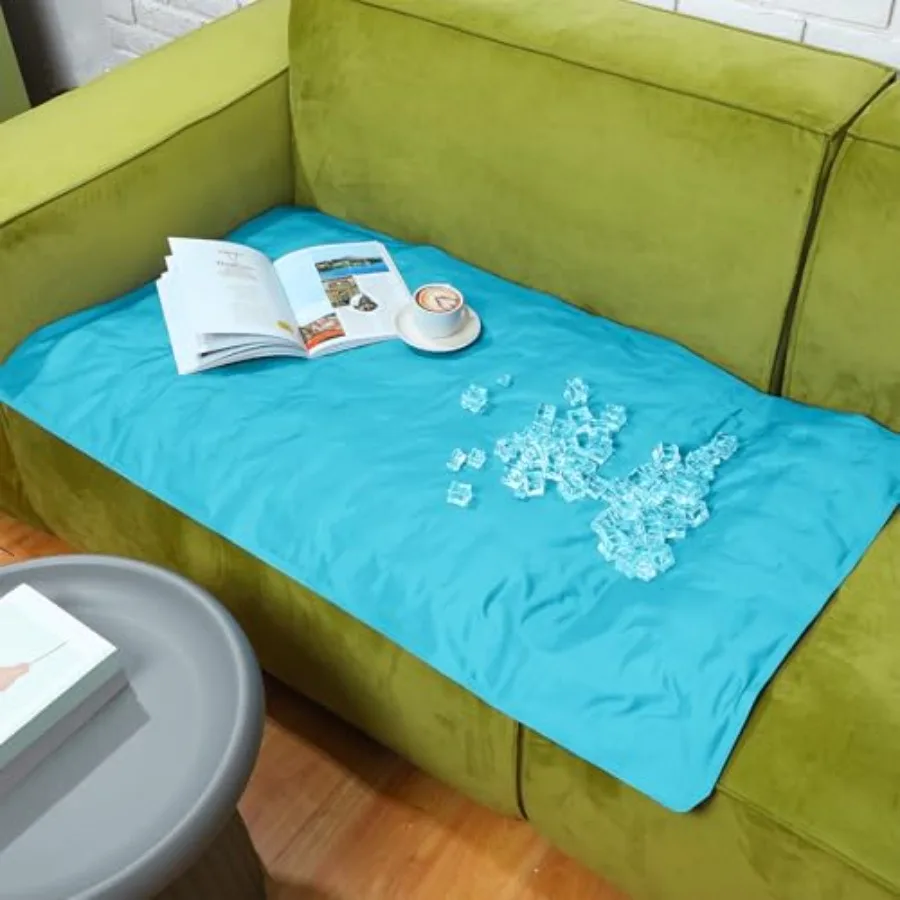 Coolg Pad Mat for Sleep Coolg Mattress Pad Gel for Bed, Relieve Pa, Summer Hot Flashes, Adult, Pets, No Water or Electricity Re image 5
