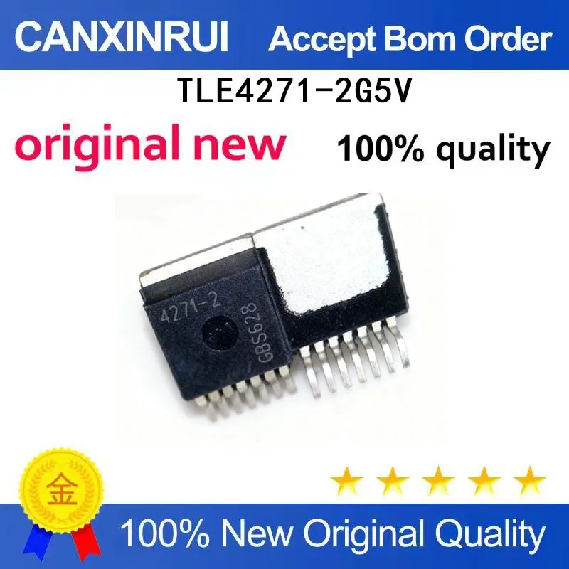 (5-100 Pieces) Brand new original TLE4271-2G5V TLE4271-2 055A TO263-7 automotive voltage regulator chip