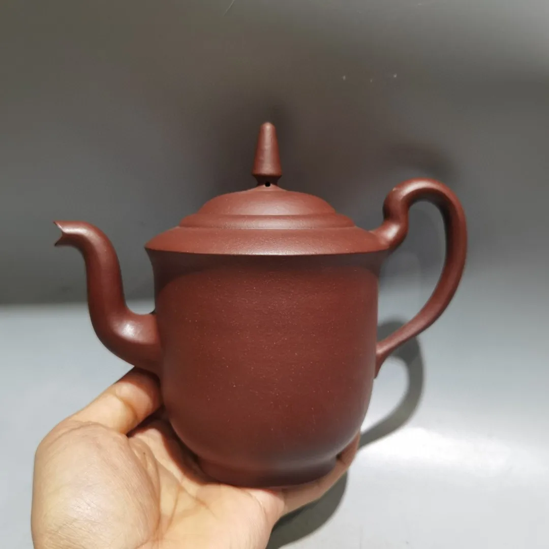 Yixing Purple Clay Pot Trophy shape Master, bring the pot Kettle Teapot Pot Tea Amass wealth Ornaments