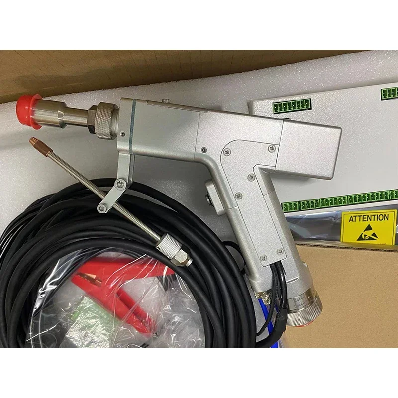Super   1500w 2000w Laser Welding Gun Handheld Welding Head Sup20s With Feeder Nozzles For Welding Machine