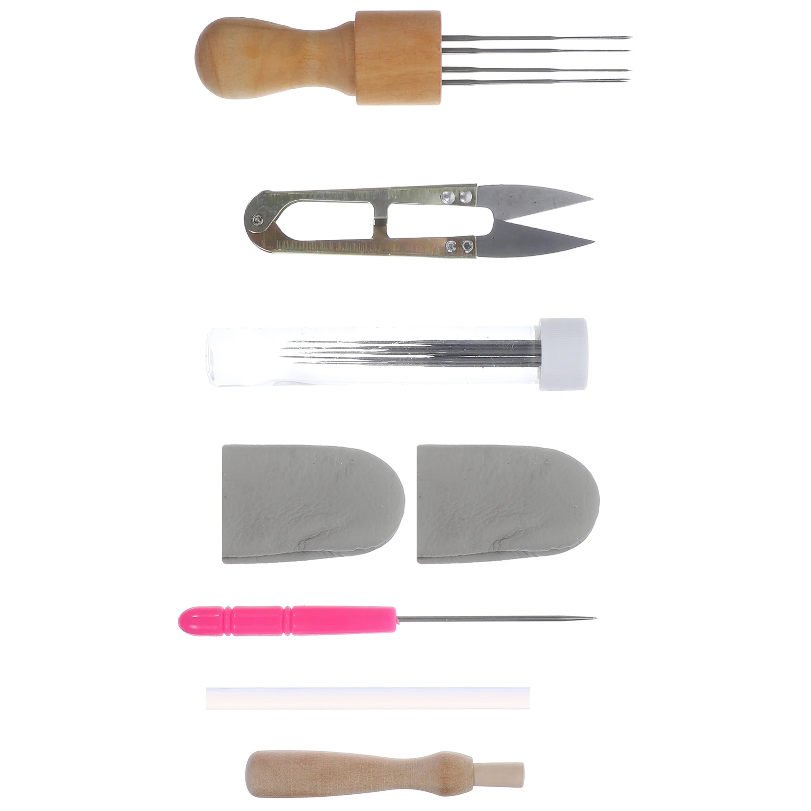 

Premium Wool Felting Tool Kit for Beginners Punch Needle Set Embroidery Sewing Supplies DIY Craft Needles Ergonomic Handle