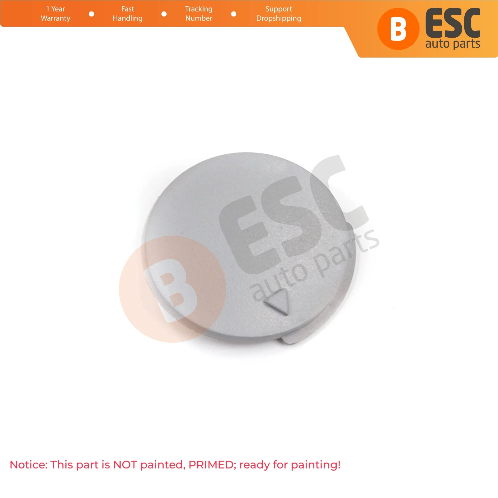 

ESC Auto Parts ESP700 Front Bumper Tow Bar Eye Cover 2S6117A989BC for Ford Fiesta 02-08 Fast Shipment Ship From Turkey