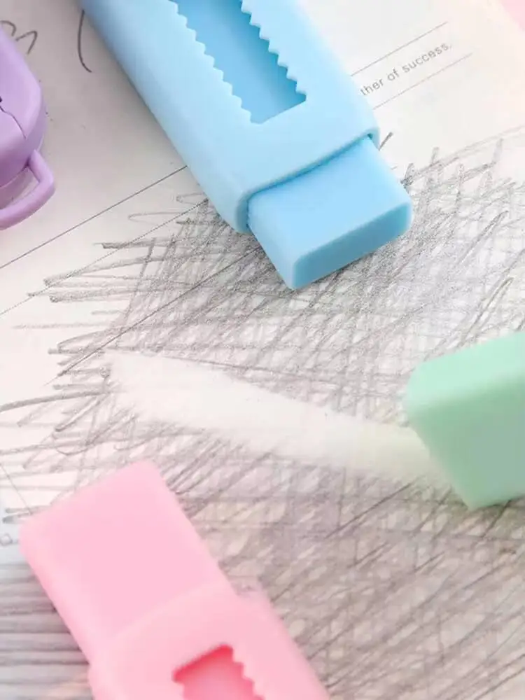 1-2-5-10 Stück süße Süßigkeiten Farbe Kawaii Gummi Schreibwaren Schule Bürobedarf kreative Bleistift Radiergummi Neuheit hübsch