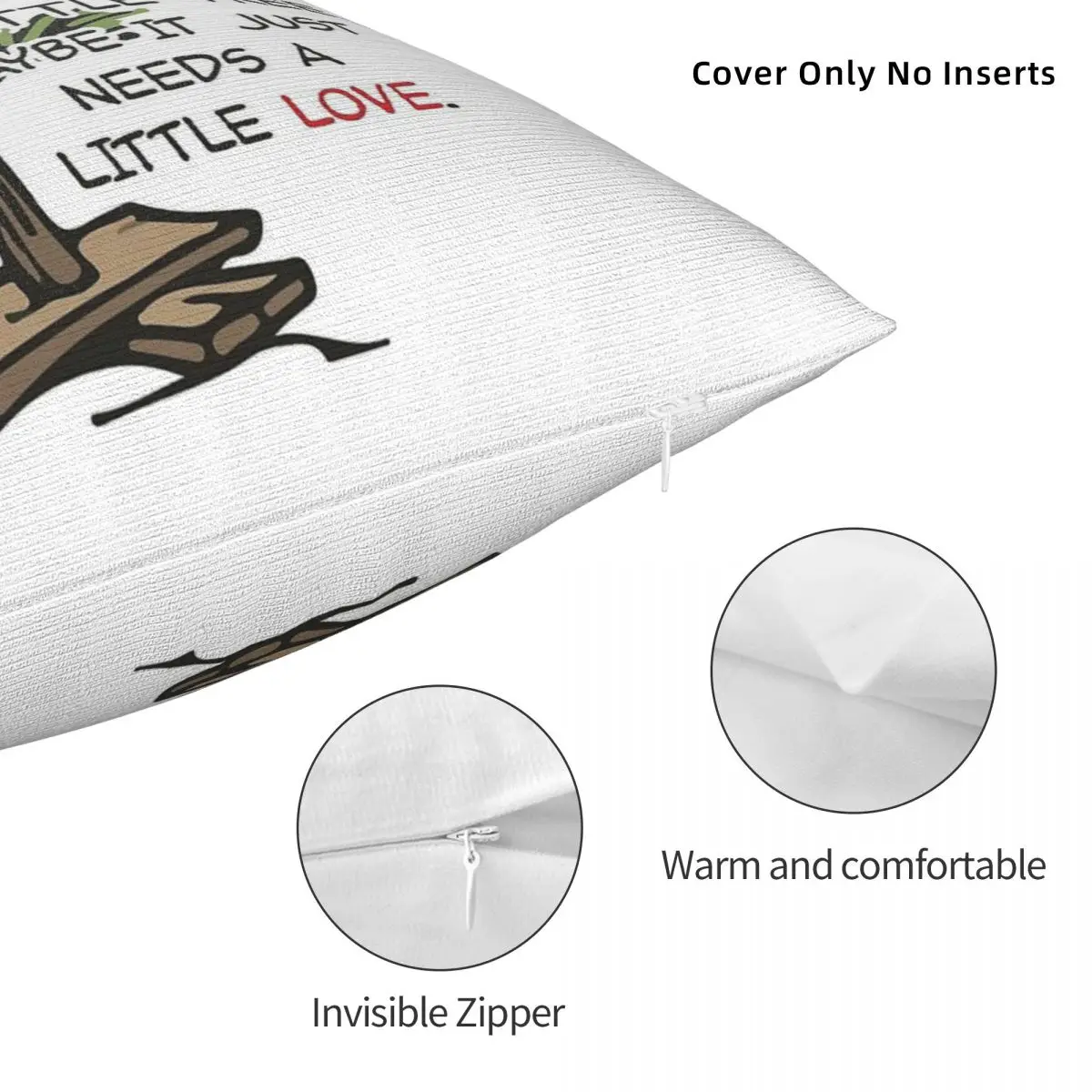 Charlie Brown Christmas Tree Square federa poliestere lino velluto stampato decorativo federa per cuscino fodera per cuscino della stanza