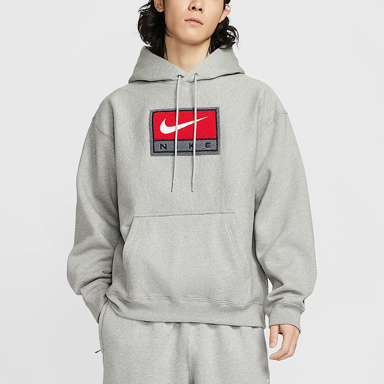 Nike genuine Spring and Autumn Men's Fleece Retro Knitted Sweatshirt IF1259-063